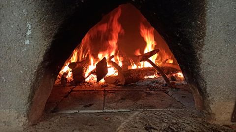 Deux jours de chauffe de four sont nécessaires. © A. Valois